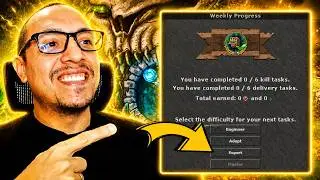 TIBIA - HOW WEEKLY TASKS WORK AND WHAT IS MY STRATEGY TO COMPLETE THEM ALL 🔥