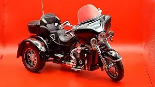 ОБЗОР Harley-Davidson Tri Glide Ultra 2015 масштабная модель 1:12