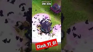 Max bat spell attack || TH15 #short  #clash #max #short #th15 #shortsfeed #coc  #clashofclans