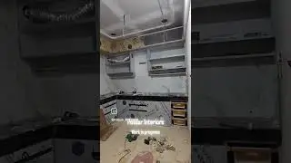 Light Grey & beige Kitchen Reveal | Potdar Interiors&rdquo;
