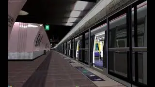 MTR Q Train @ Causeway Bay Station OpenBVE (2023)