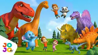 Learn Dinosaur Names 🦖 | Dinosaur Park Adventure with Animal Friends | Kids Educational