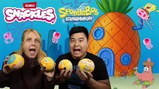 Spongebob ist jetzt in Snackle Kugeln?! 🤯 Snackles Unboxing Spongebob Edition