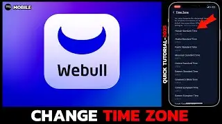 How to Change Timezone in Webull App (Step-by-Step Tutorial)
