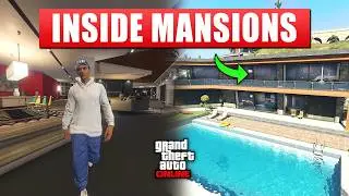Inside MANSIONS INTERIORS In GTA Online & How To Glitch Into Them!