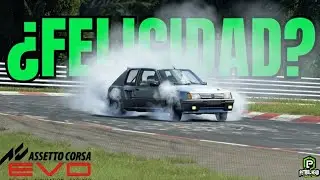 POV👀 Pocos CV y Pocos KG = FELICIDAD! - 205 GTI - AC EVO