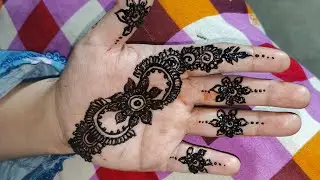 Simple Mehndi | Simple Heena | Mehndi Design | Mehndi Tutorial | Henna Tutorial #mehndidesign