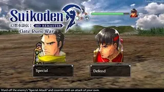 Teo Vs Pahn Duel Fight | Suikoden I HD Remaster: Gate Rune War