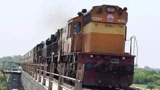 17618 Nanded - CSMT Tapovan Express | Moula Ali Twin WDM3D Chugging | Train Videos Indian Railways
