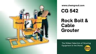 @chemgrout Equipment: CG542 Profile