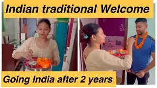 Indian traditional welcome. I am going India after 2 years. Travelling from Birmingham to New Delhi