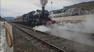 Strathspey railway BR 2mt 46512 to Broomhill