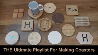 The Ultimate Playlist For Making Wooden Drinks Coasters