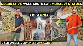 Decorative #abstractart #wallmurals & #statues || ₹1100 Onwards || Interior Decor Items Manufacturer