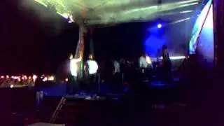 Perpetuum Jazzile concert on the beach Portorož 05.07.2014