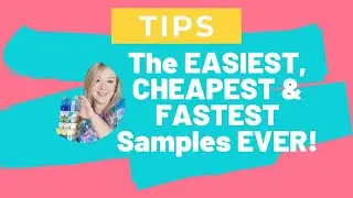 The EASIEST, CHEAPEST & FASTEST Scentsy Samples EVER!