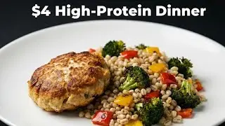 $4 High-Protein Dinner: Hearts + Barley = Meal Prep Magic 💪