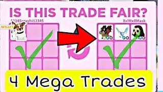 4 Mega Successful Trades In adopt me 2022