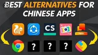 Chinese app alternative-tik tok,shareit,zoom,uc browser.