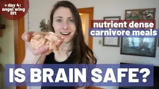 EATING COW BRAINS | Nutritious Carnivore Diet Meals | ANGEL WING LIFT