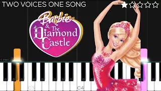 Barbie: Two Voices, One Song | EASY Piano Tutorial