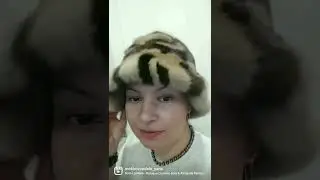 Панама из меха. Мастер-класс по пошиву такой Панаме уже у меня на канале. Пишите в лс