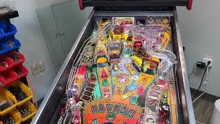 Repairs and Repopulating the Playfield on an Evira and the Party Monsters Pinball