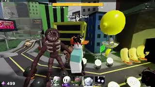 tower heroes speedrun (corporate chaos 3 player no wave skip medium)