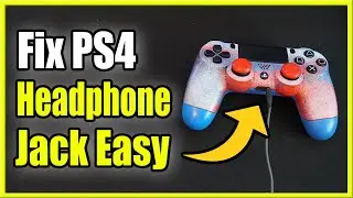 Как починить разъем для наушников на контроллере PS4, не открывая его (простой способ)