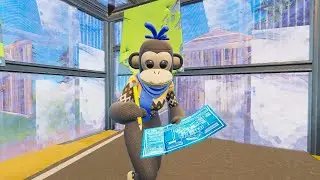 MONKS SKIN | Gameplay | (Fortnite Battle Royale)