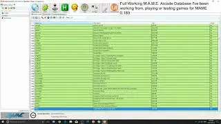 M.A.M.E. Arcade Full Working Database - Text Version RocketLauncher Gaming
