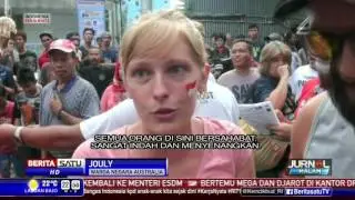 Keseruan Ekspatriat Ikut Lomba 17 Agustusan