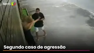 Babal Guimar&atilde;es &eacute; flagrado agredindo namorada em frente a condom&iacute;nio em Macei&oacute;