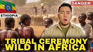 WILDEST TRIBAL CEREMONY IN OMO VALLEY, ETHIOPIA 🇪🇹