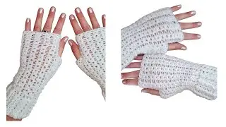 mitaines crochet FACILE 😊#crochet #crochetlove #diy #handmade #tutorial #crochetaddict