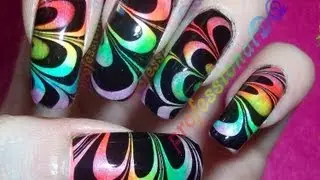 The Rocket Science of Water Marbling