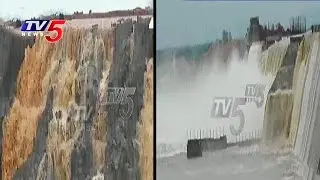 Heavy Inflow into Mid Manair Dam | Transportation Halts Between Karimnagar-Vemulawada | TV5 News