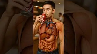 When You Drink Coca-Cola Inside the Human Body-Science in Motion #humanbody #anatomy #3danimation