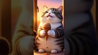Motu Cat&rsquo;s Funny Cake Story 🍰🐱#cat