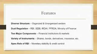 Indian financial system Part 1