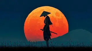 Samurai Under the Blood Moon &ndash; Live Wallpaper (4K)