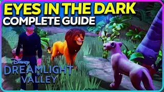 Eyes in The Dark - The Lion King Realm - Disney Dreamlight Valley