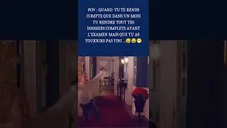 Le stress des exams 🤣 #humour #lol #mdr #seformer #design #videodrole #funny