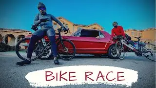 Bike Race | Black Cyclist