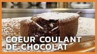 Coeur coulant de chocolat et caramel au beurre salé