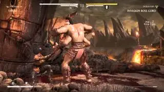 Mortal Kombat X Invasion Boss Goro Vs Pyromancer Tanya