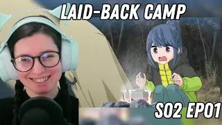 Laid-Back Camp Season 2 Episode 1 Reaction | Winter Vibes & Camping Fun!