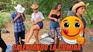 Ellas si saben calentar la comida😋