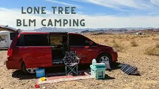 Boondocking at Lone Tree BLM Lake Havasu City | Van Life Camping |