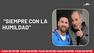 La emoci&oacute;n de Pancho Ferraro en el &uacute;ltimo partido de Messi en Argentina: 
